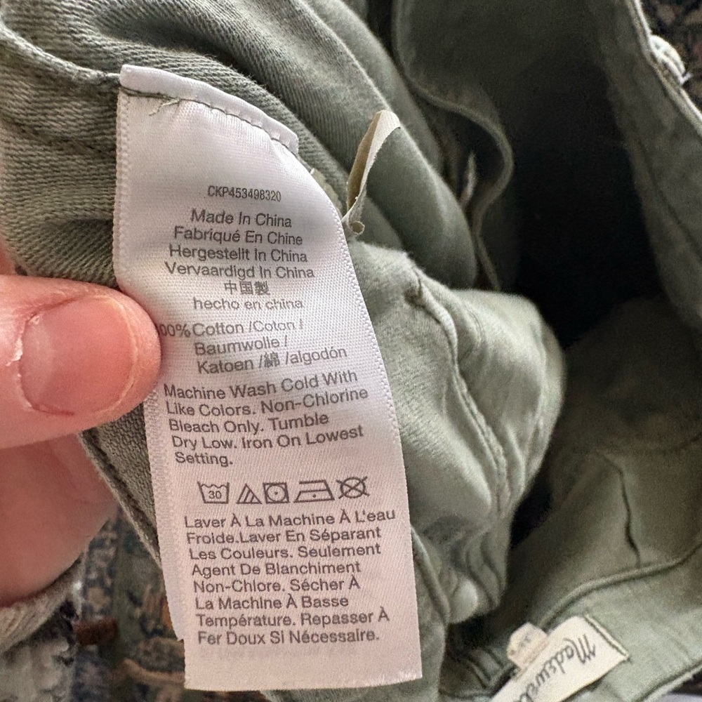 Madewell Griff Fatigue Pants - Picture 2 of 5